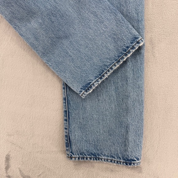 Madewell 90s Straight Jeans Light Wash High Rise Denim Pants Women's Size 29 - Picture 12 of 16